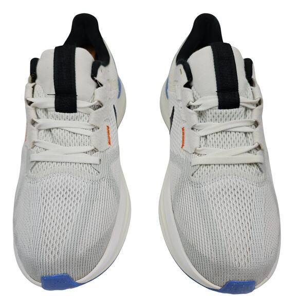 Nike Structure 25 White Black Royal Pulse Pure Platinum Womens 10 Running Shoes - Picture 2 of 11
